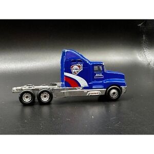 1993 Matchbox Kenilworth T600 Transporter Semi NASCAR 1:80 #74 Randy LaJoie Fina